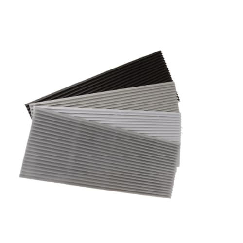 Amana Architectural Aluminum Grille, Clear Anodized Finish